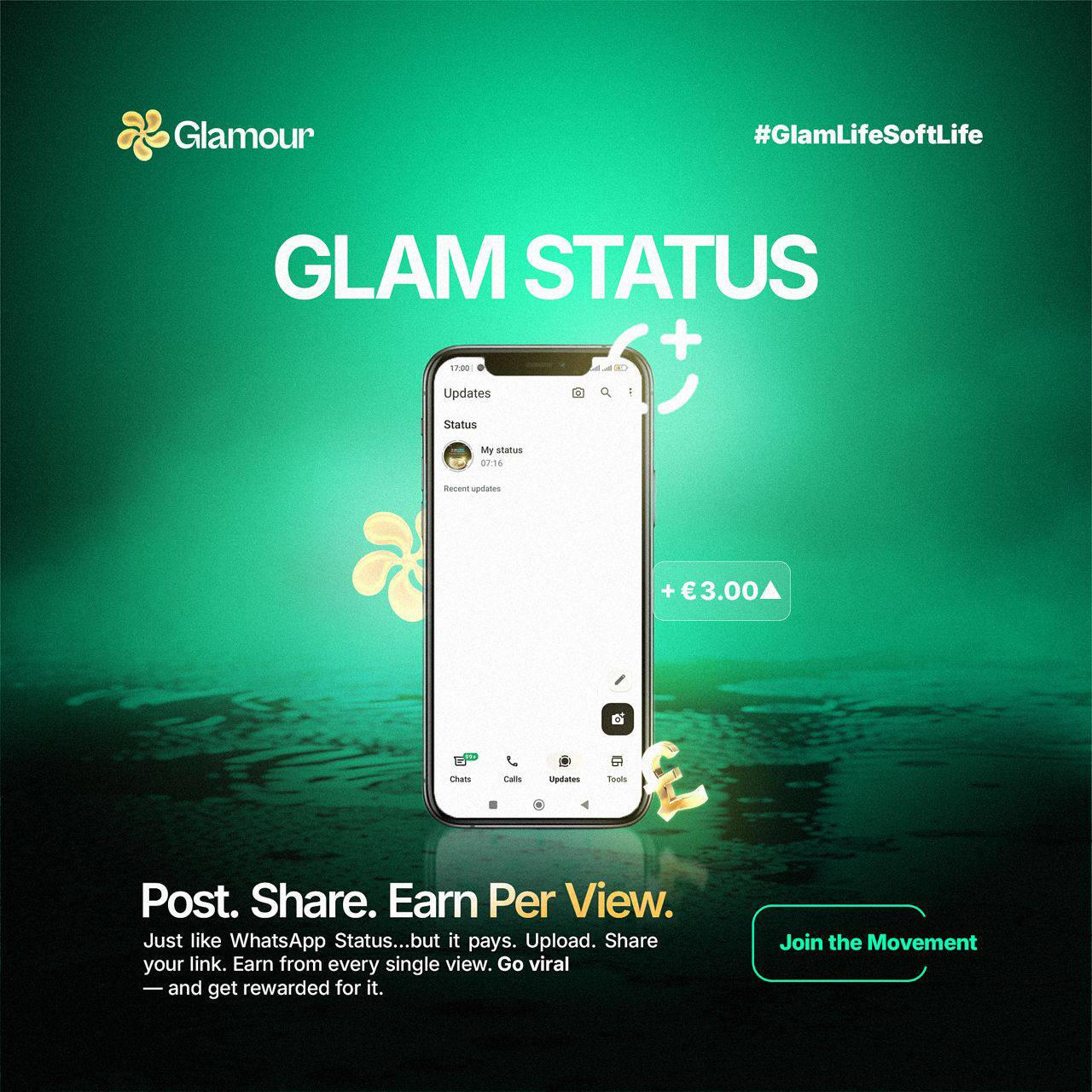 How to register on Glamour